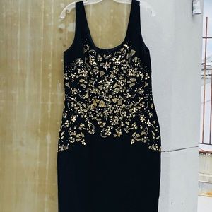 Beaded cocktail dress